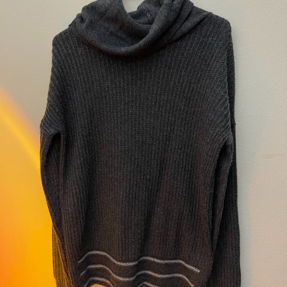 Prana Turtleneck Cowl Sweater
